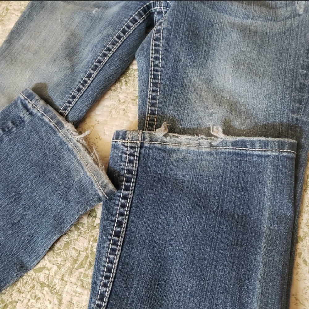 MISS ME JEANS Boot Cut Bejeweled Studded Size 26 - Picture 6 of 8